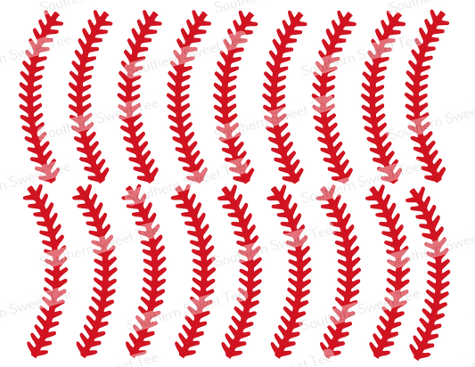 baseball laces pattern .bnb