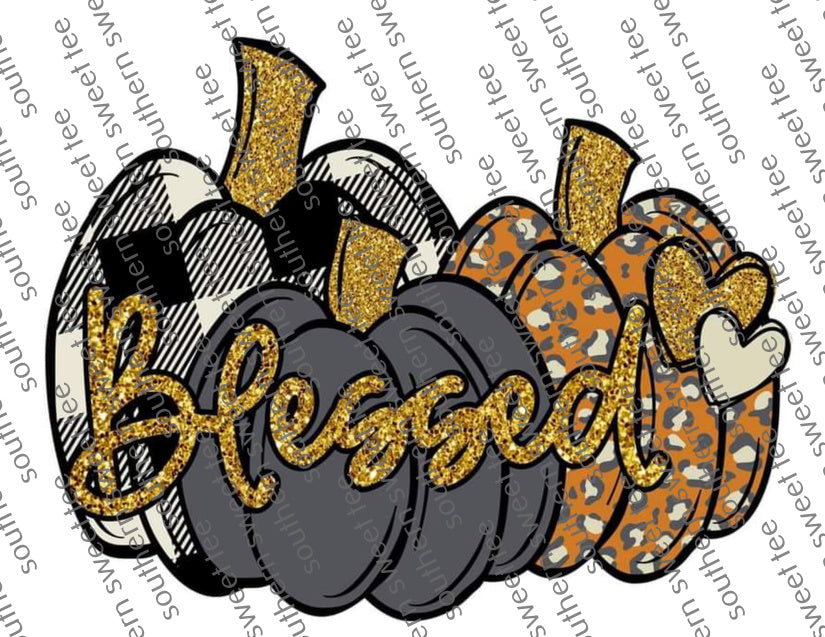 blessed pumpkin trio plaid .nas