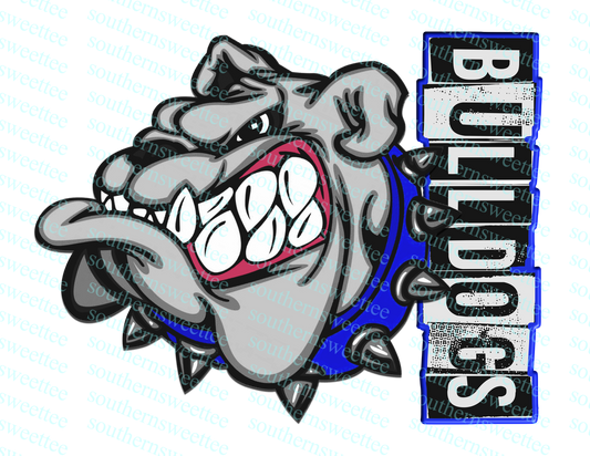 bulldogs with box font .bnb