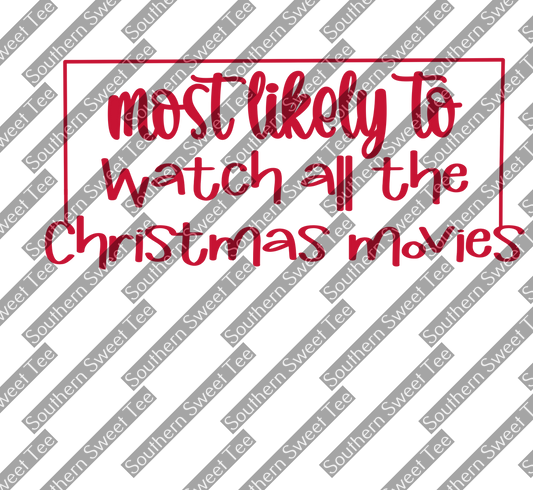 watch all the christmas movies .dtd/oct