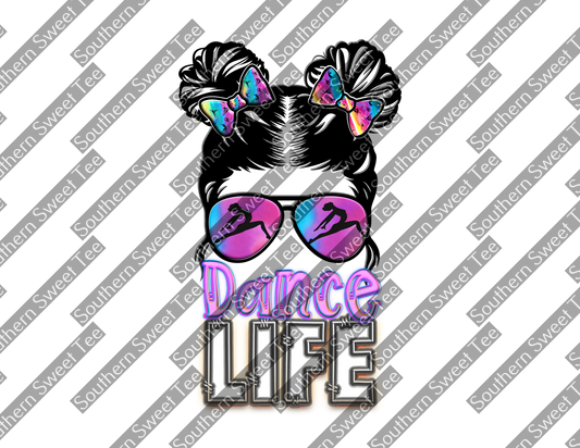 dance life girl tie dye .bnb