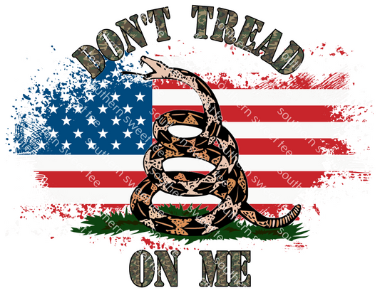 dont tread on me American flag .bnb