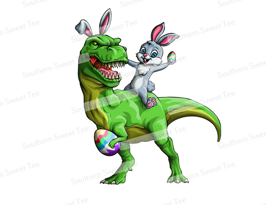 easter dinosaur and bunny .bnb