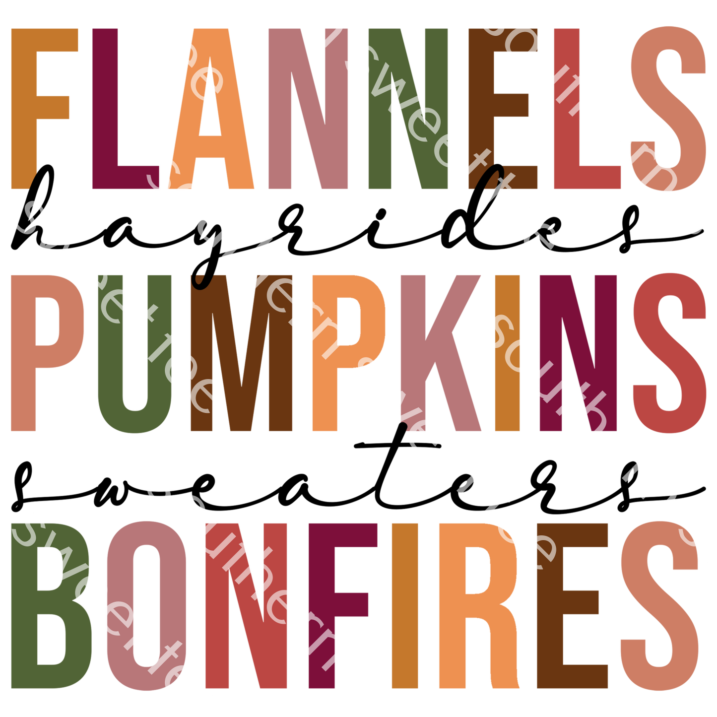 flannels pumpkins bonfires .im