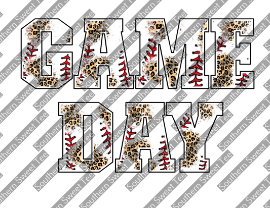 game day baseball font .bnb