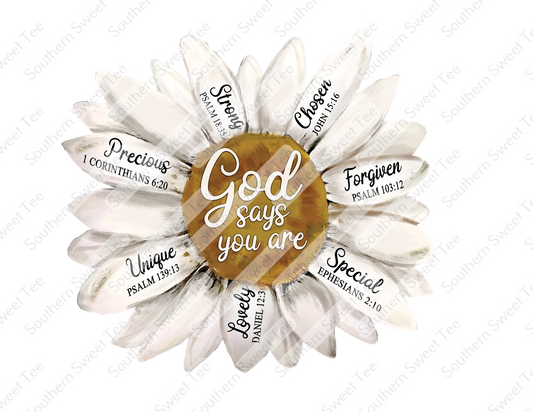 God says you are daisy .bnb