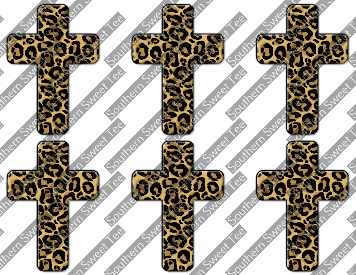 leopard cross pattern .bnb