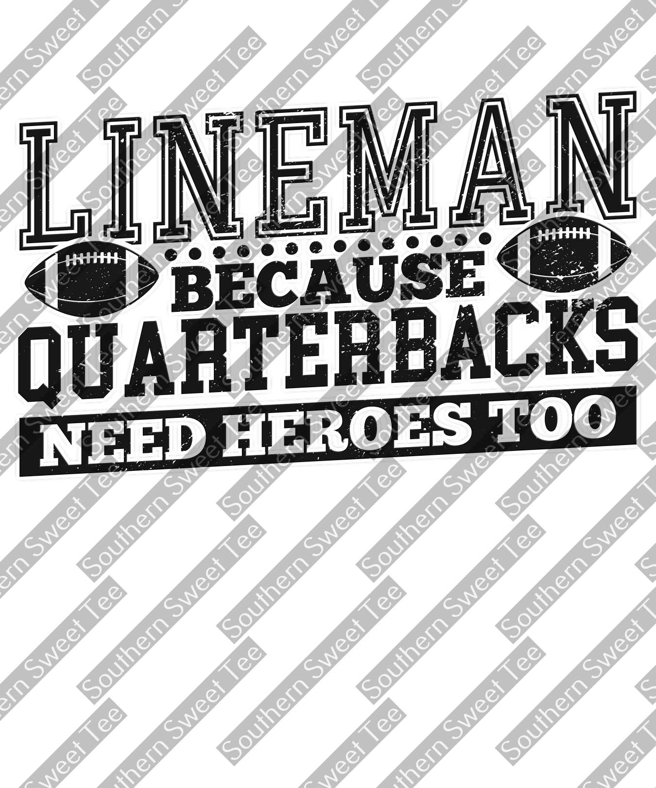 lineman quarterbacks need heros .bnb