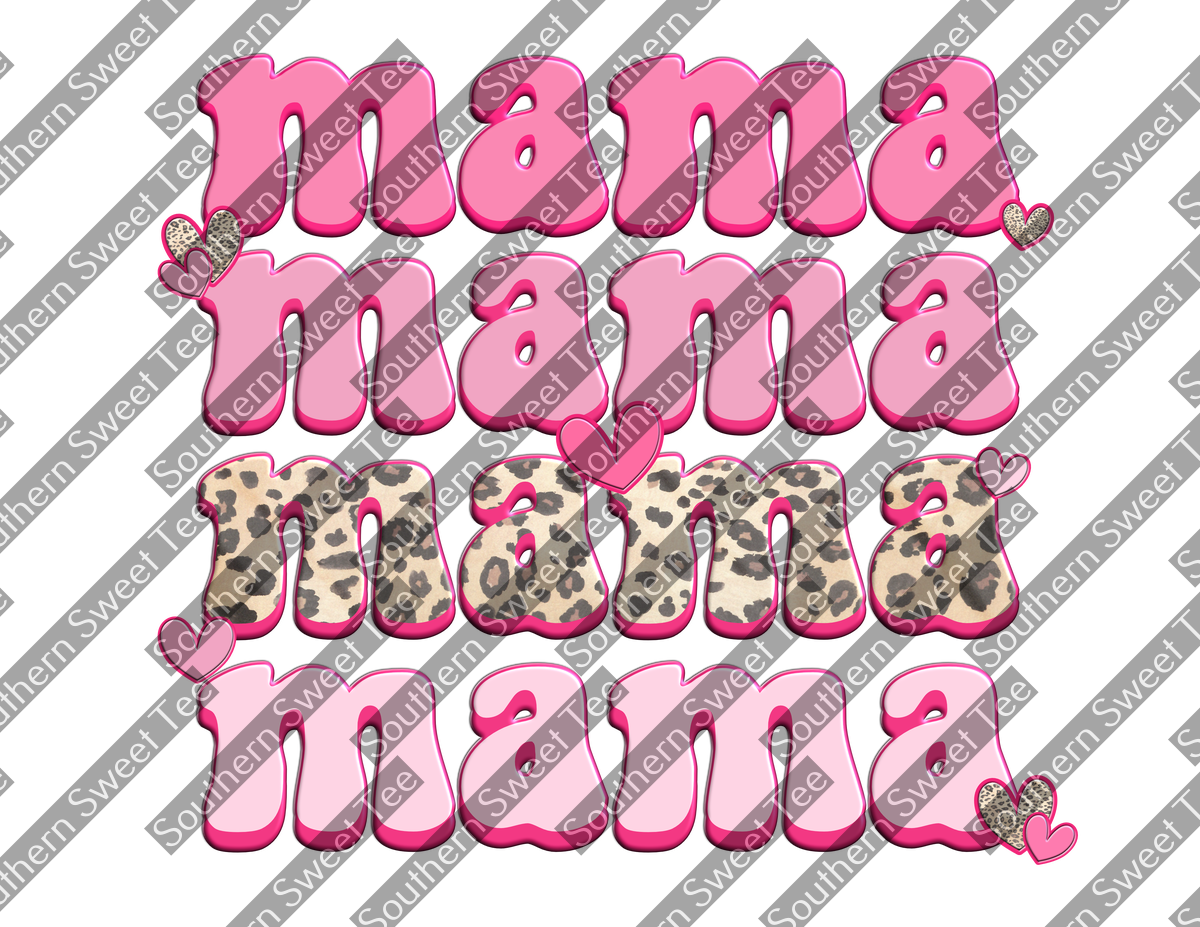 mama x4 pink and leopard .bnb