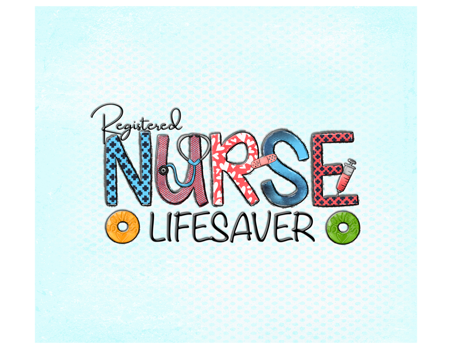 lifesaver nurse tumbler 9.3x8.2 .bnb