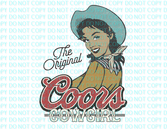 original coors cowgirl .bnb