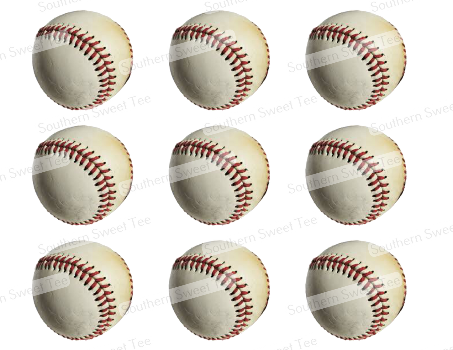 page of baseballs .bnb