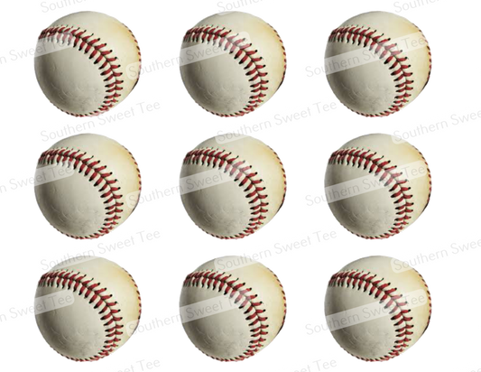 page of baseballs .bnb