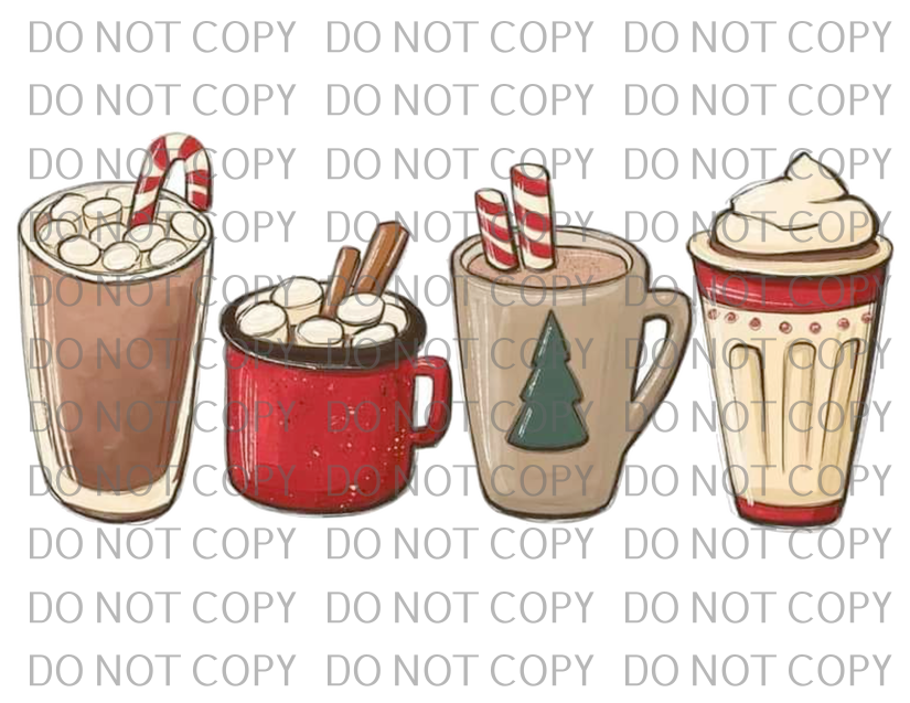 peppermint cocoa drinks .nas