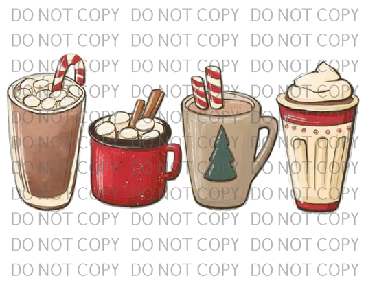 peppermint cocoa drinks .nas