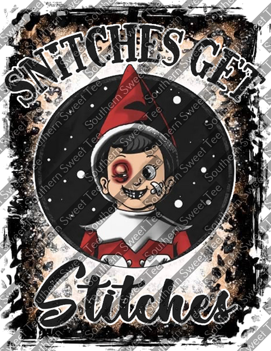 snitches get stitches elf .bnb