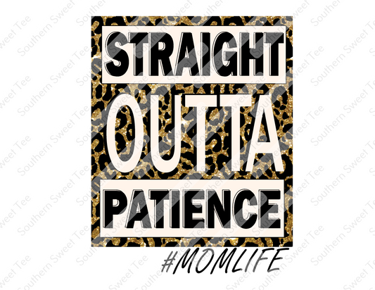 straight outta patience leopard .bnb