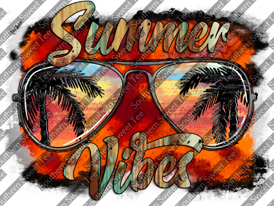 summer vibes palm in glasses .bnb