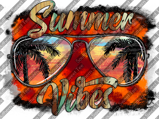 summer vibes palm in glasses .bnb