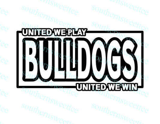 united we play bulldogs .bnb