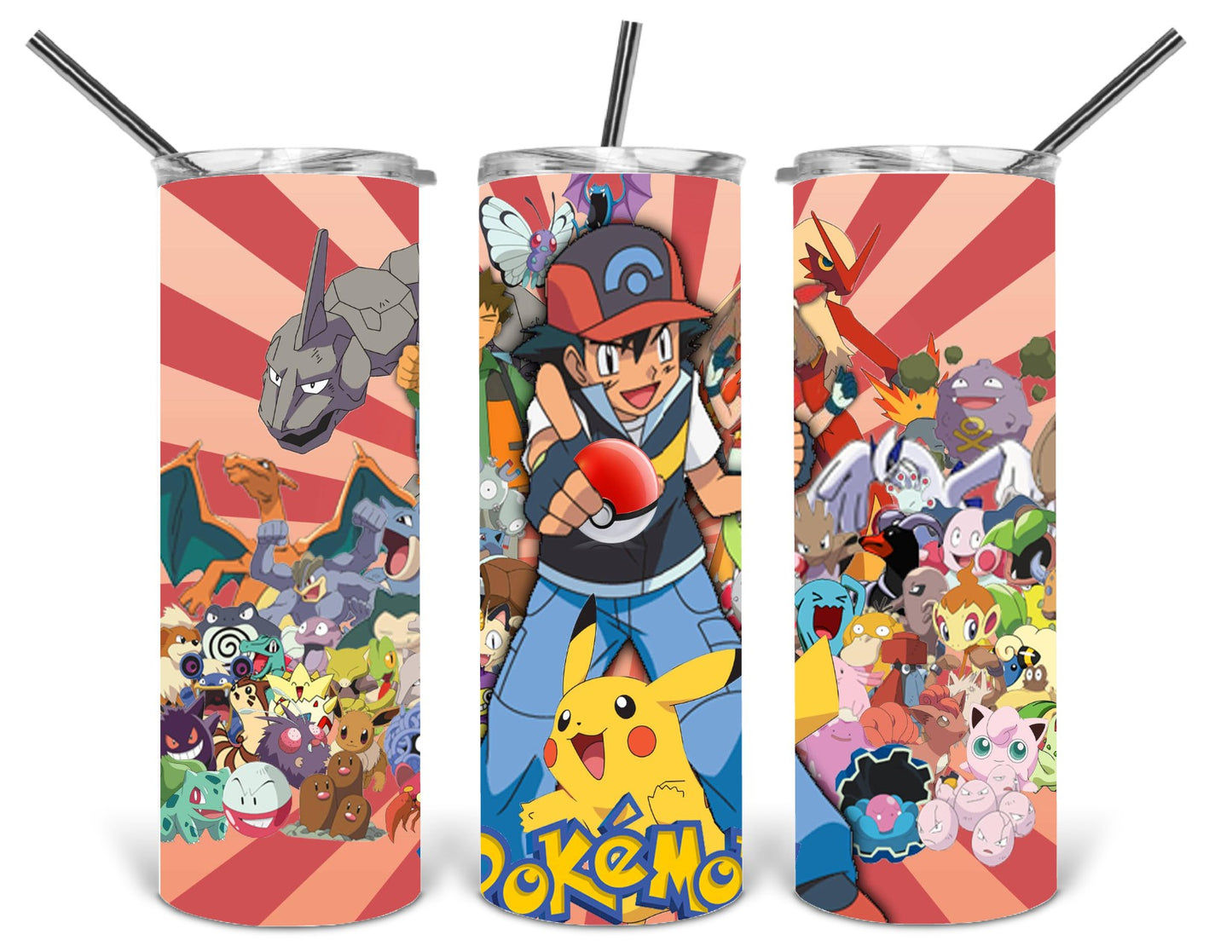 pokemon trainer 20 oz tumbler .bnb