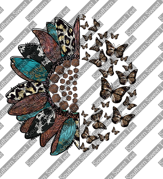 western butterfly wreath .bnb